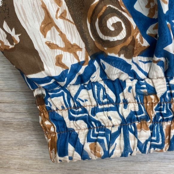 Vintage Aztec Silk Bomber‎ Jacket - Picture 13 of 16